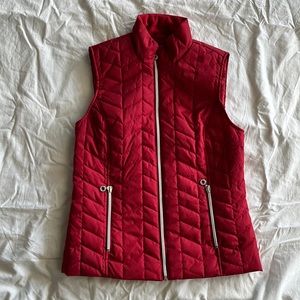 Marc New York Red Puffer Vest